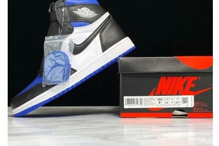 BLACK JORDAN ROYAL 1 RETRO GAME HIGH AIR - 1110